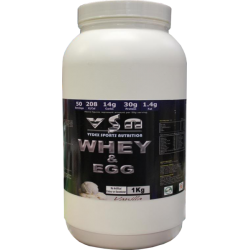 VYDEX - Whey & Egg 80% Powder - 1kg (preparat białkowo-proteinowy)